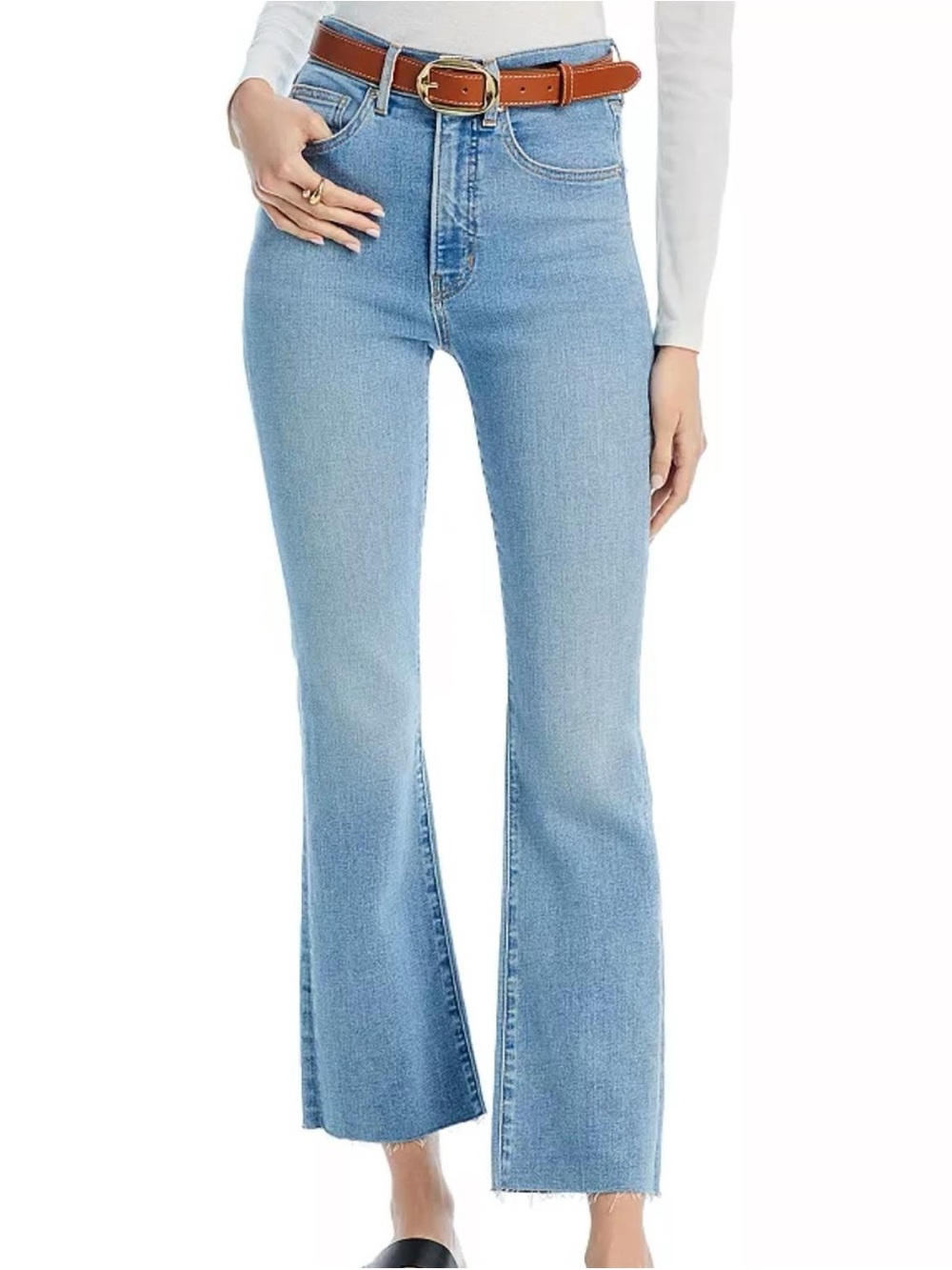 Veronica Beard Carolina Skinny Kick-Flare Jean in Nova
